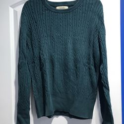 Cabelas Sweater | Cable Knit | Large