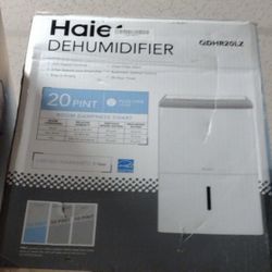 Haier 20 Pint ENERGY STAR® Portable Dehumidifier with Smart Dry for Damp Spaces
