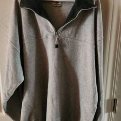 Mens Half Zip Fleece Pullover 