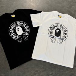 Bape X Chrome Hearts T-shirts