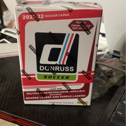 Donruss Soccer 2021-22 Blaster Box Cards Road To FIFA Edition 