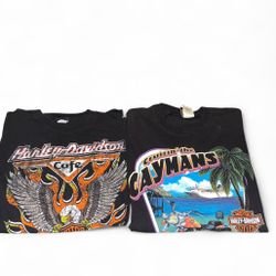 Harley Davidson T shirt Bundle L/XL CASH ONLY (FOR BOTH)