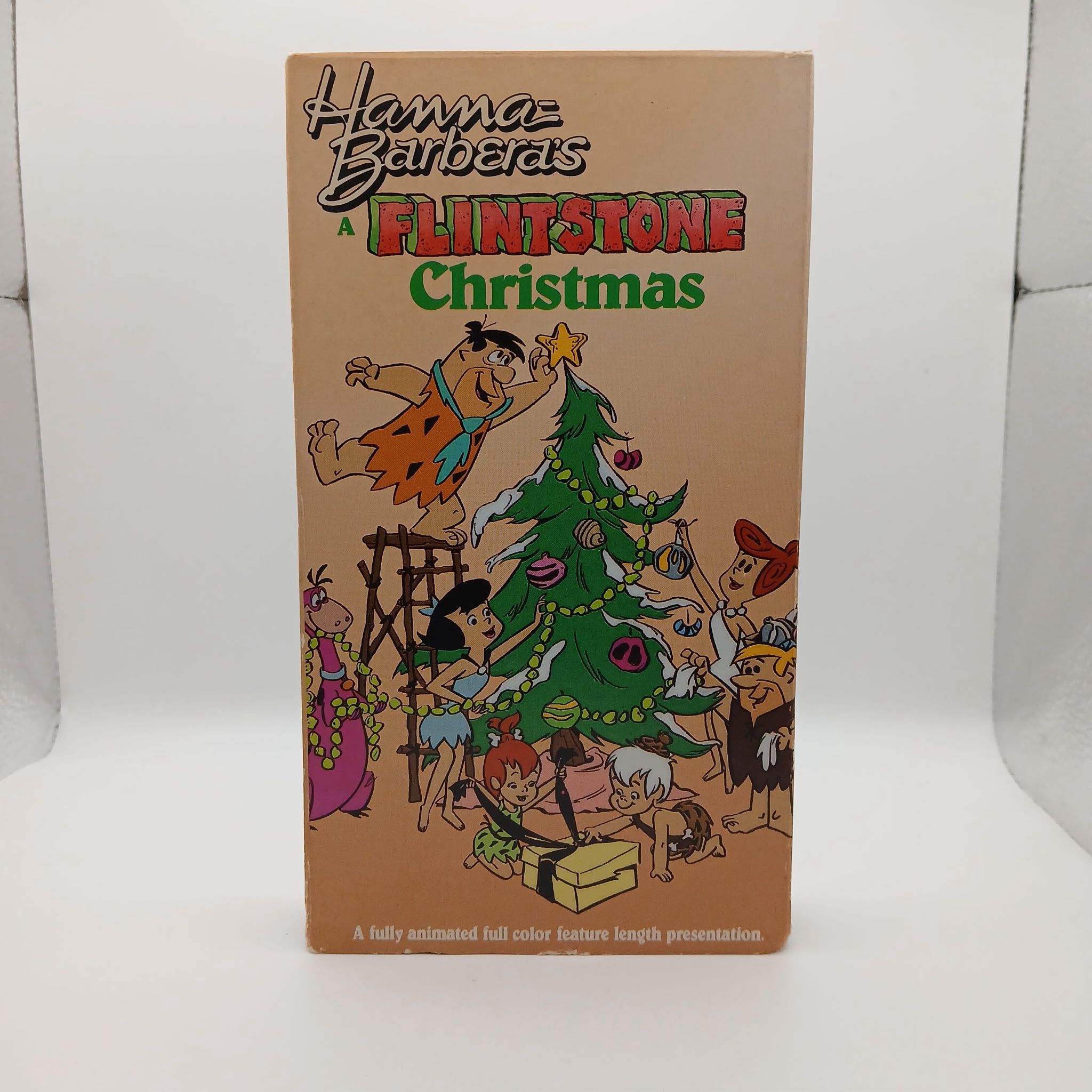 Hanna Bardera's A Flintstone Christmas 1980 VHS Tape