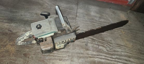 Lombard Antique Chainsaw