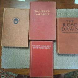 Lot of 4 Vintage Hardcover Books