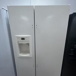 Ge Side By Side Beige Color 