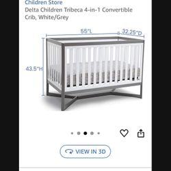 Toddler Baby Crib Delta 