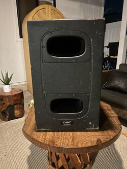 QSC speakers