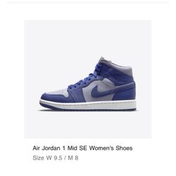 Air Jordan 1 Mid SE Woman $200