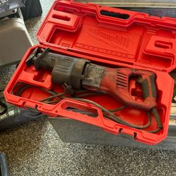 Orbital Sawzall With Case