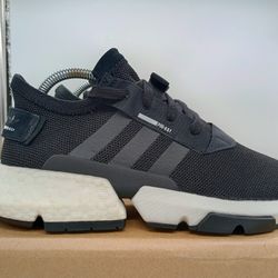 Adidas POD S3 1 Men 6.5  women's 8 Black Running Shoes 