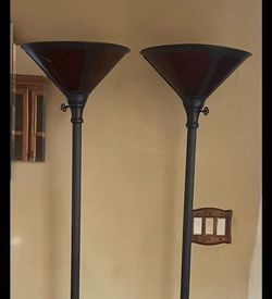 Pair of Lamps-7’