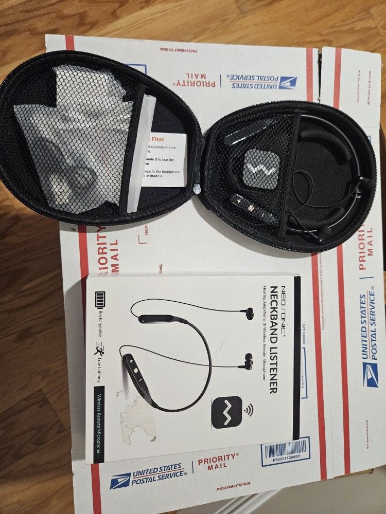Neosonic hearing amplifier