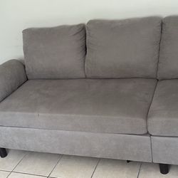 Gray 3 Seater Couch