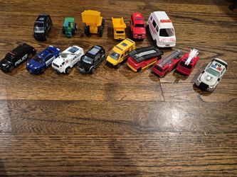 Lot Of Emergency Cars