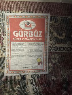 Beautiful Authentic Turkish Rug