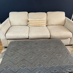 Sofa and ottoman