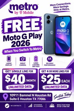 For free Moto G play