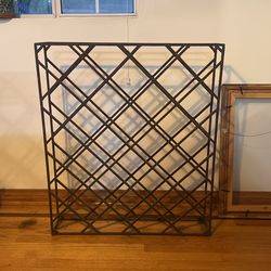 Iron Wine Rack