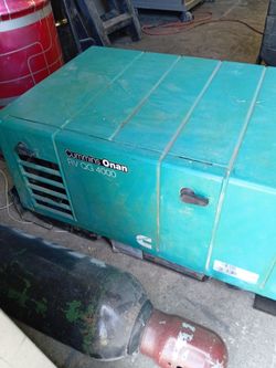 Cummins Onan RV QG 4000 Generator – Mostly Complete – Repairable / Project Unit