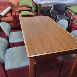 KITCHEN TABLE, DINNING TABLE AND 4 CHAIRS (HOME32)