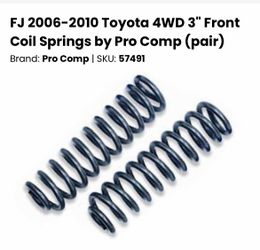 Toyota FJ 06-10 4wd 3 inch