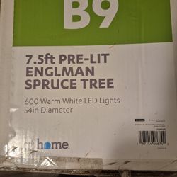 7.5 Ft Englman Spruce XMAS Tree (B9)