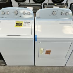 Whirlpool 3.9 cu. ft. Washer w/Removable Agitator 7.0 cu. ft. Vented Gas Dryer