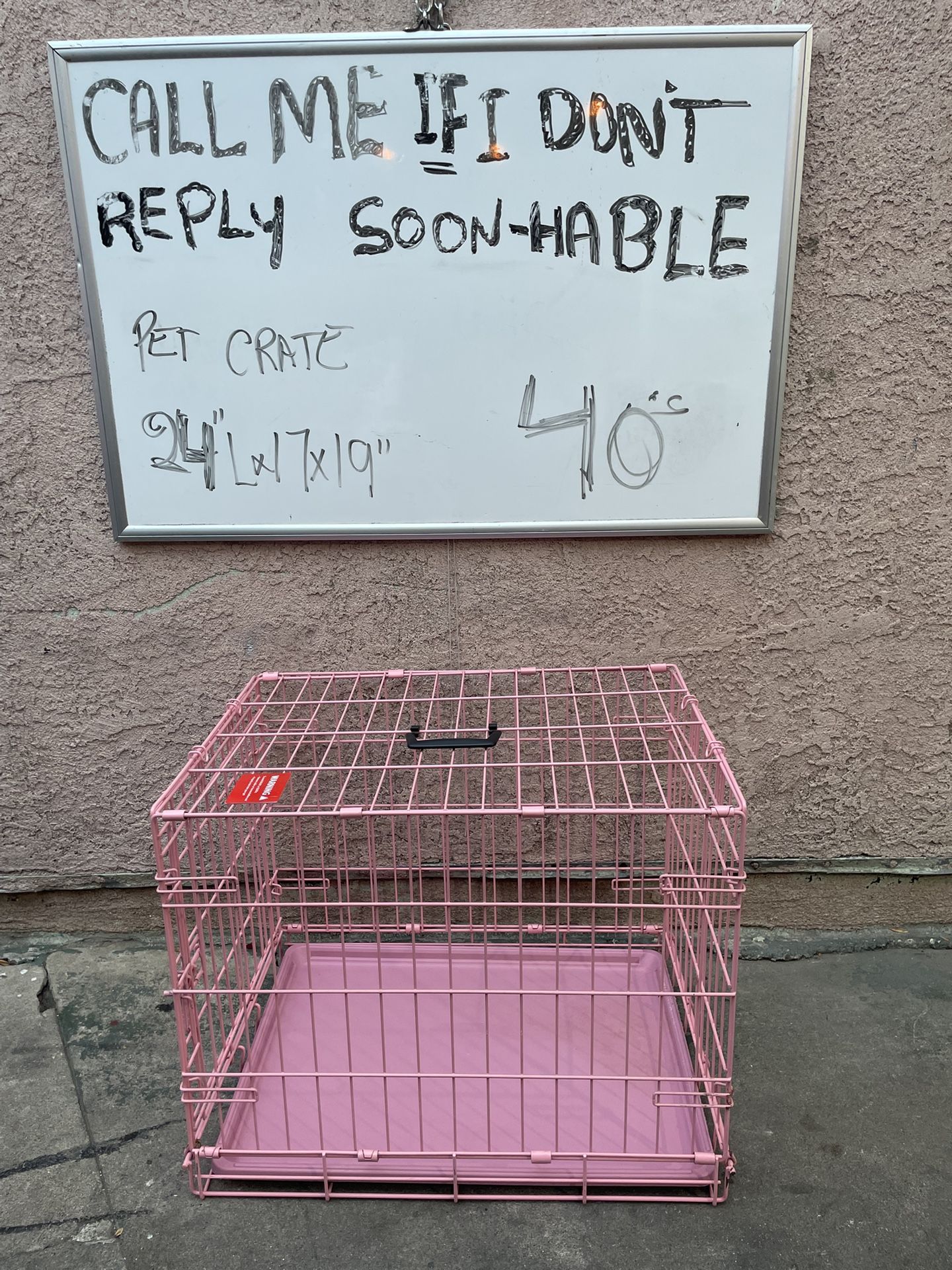 Pet Cage Crate Carrier Jaula De Mascota