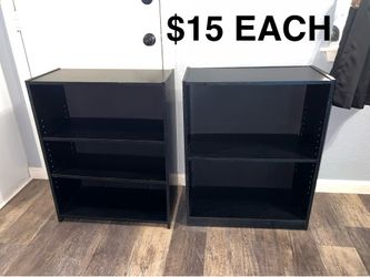 Book shelves $15 each