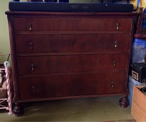 Vintage Wooden dresser(read description )