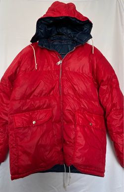 Red/Blue Reversible Hooded Jacket