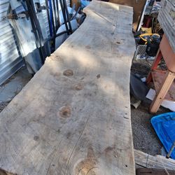 Cedar Slab 11' X 3" Thick And Mary's Between 3' And 2' 