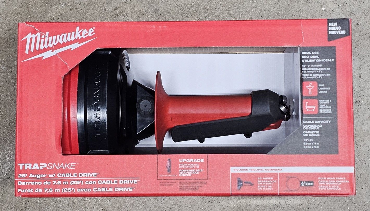 Milwaukee Drain Auger