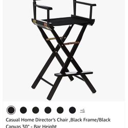 Brand New Directors Chair Tall