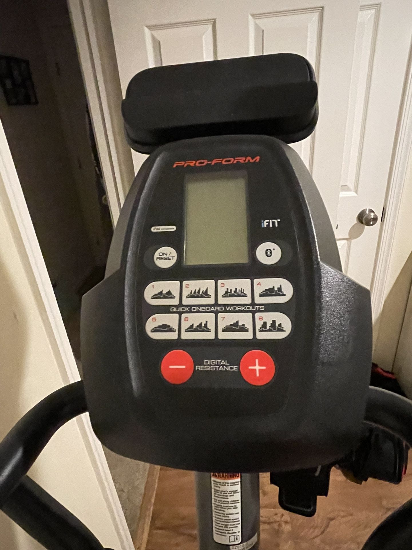Pro Form elliptical