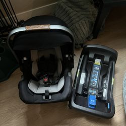 Nuna car seat and base