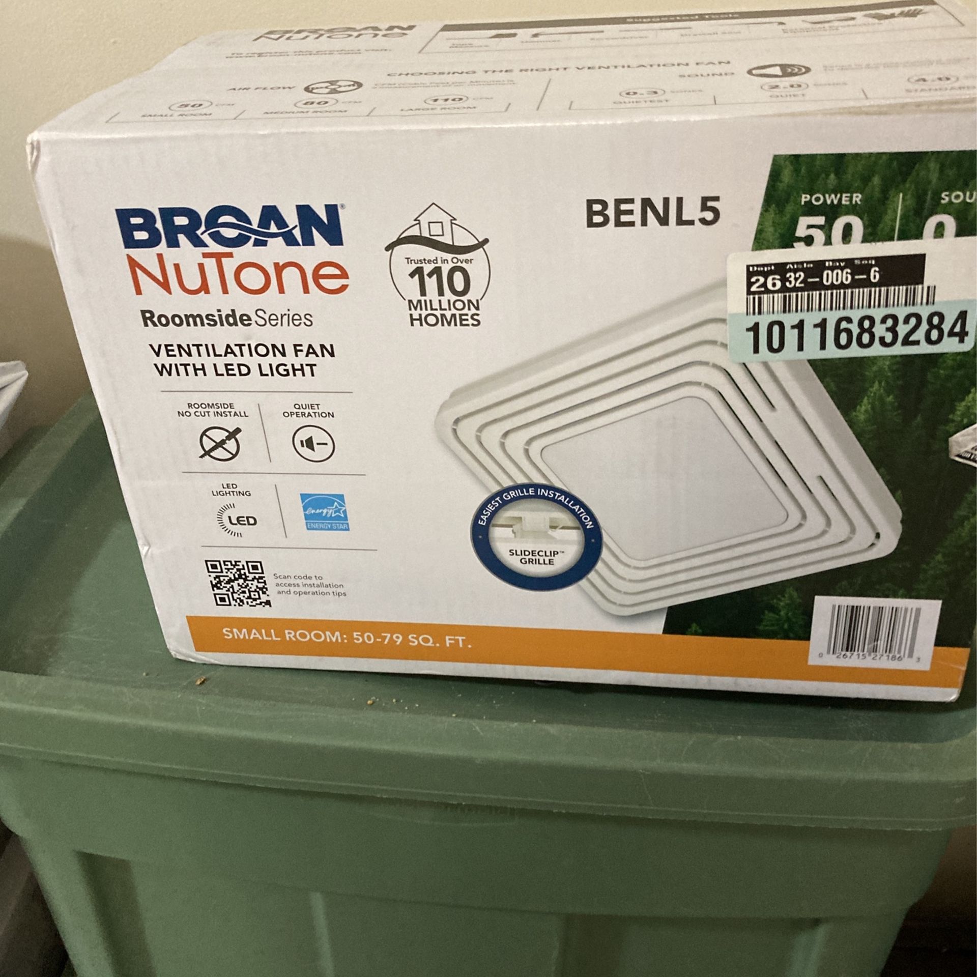 Ventilation Fan With Led Light 