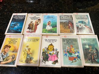 Lot of 10 Vintage Children Paperback Books