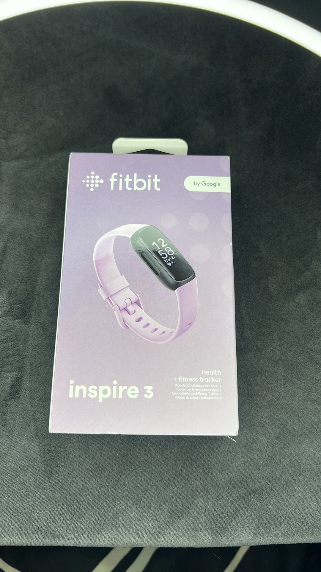 Lilac Fitbit Inspire 3