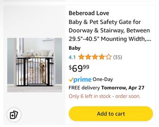 Baby & Pet Safety Gate 