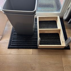 Soft Close Trash Can Cabinet Mount