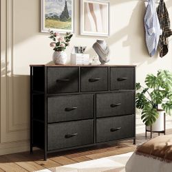7 Drawer Fabric Drawers
