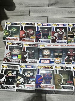 Marvel Spider-man Funko Pop Bundle Lot 