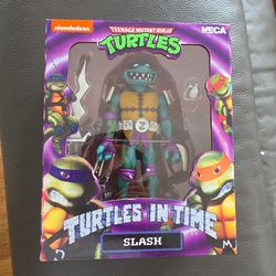 Neca TMNT Turtles in Time Slash figure
