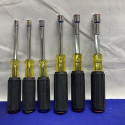 6pc klein 635-6 heavy duty magnetic nutdriver