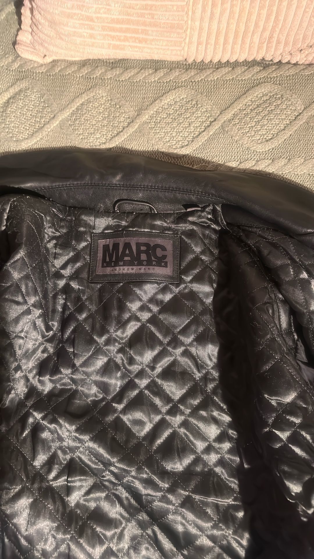 Genuine 100% Leather Jacket (Andrew Marc) 