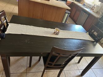 Table with chairs