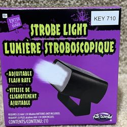 Halloween decor Fun World Strobe light mini New