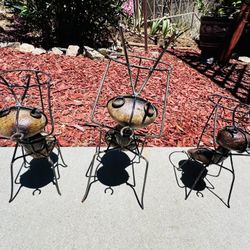 Set Of 3 Aunt Iron Plant Holder 3x$60 
